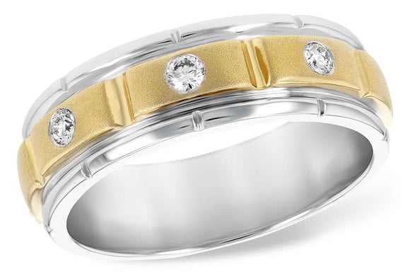 14KT Gold Mens Wedding Ring - A242-63635_TR