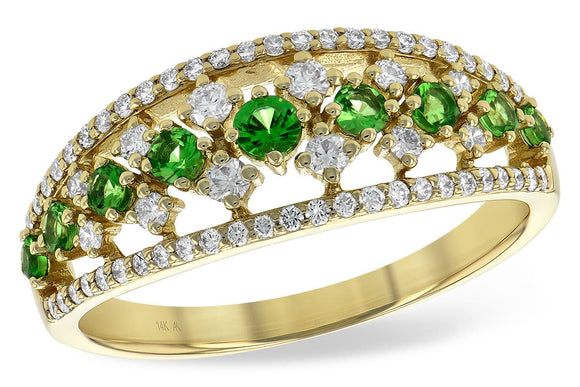 14KT Gold Ladies Diamond Ring - A245-28144_Y