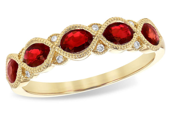 14KT Gold Ladies Wedding Ring - A245-35371_Y