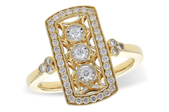 14KT Gold Ladies Diamond Ring - A328-06317_Y