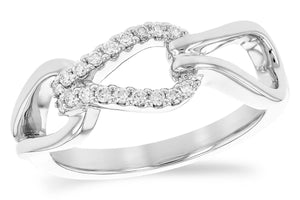 14KT Gold Ladies Diamond Ring - A328-08153_W