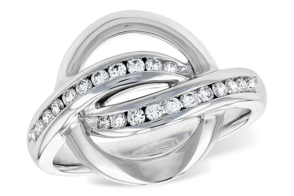 14KT Gold Ladies Diamond Ring - B328-03571_W