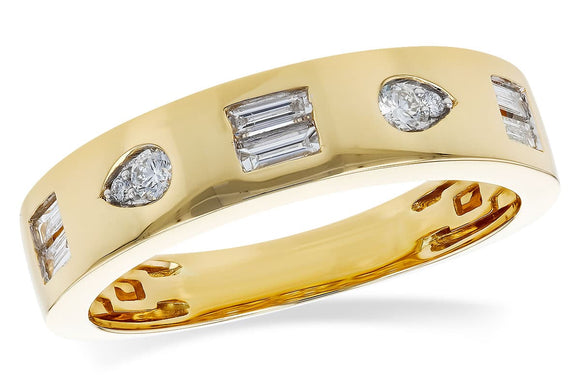 14KT Gold Ladies Wedding Ring - B328-92708_Y