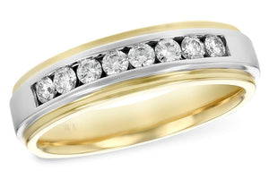 14KT Gold Mens Wedding Ring - C148-05380_Y