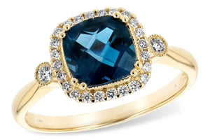 14KT Gold Ladies Diamond Ring - C244-38117_Y