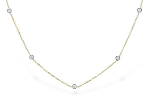 14KT Gold Necklace - C328-06326_YW