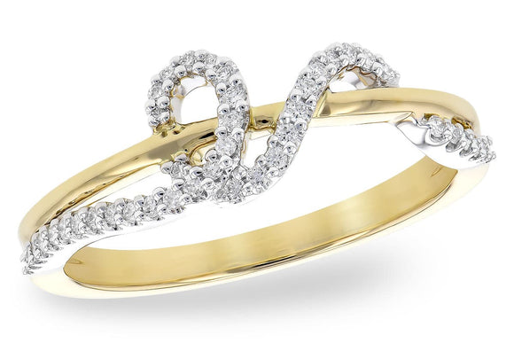 14KT Gold Ladies Wedding Ring - C328-07235_YW