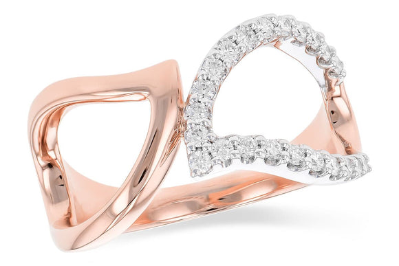 14KT Gold Ladies Diamond Ring - C328-09062_PW