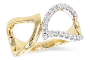 14KT Gold Ladies Diamond Ring - C328-09062_YW