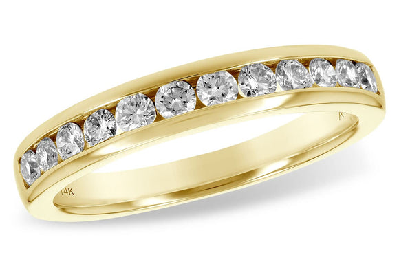 14KT Gold Ladies Wedding Ring - D243-53607_Y