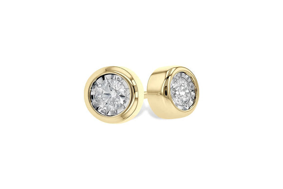 14KT Gold Earrings - D328-00853_Y