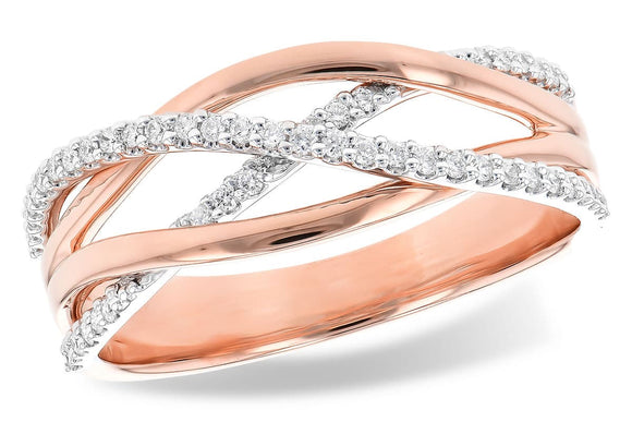 14KT Gold Ladies Wedding Ring - D328-07235_PW