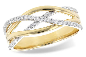 14KT Gold Ladies Wedding Ring - D328-07235_YW