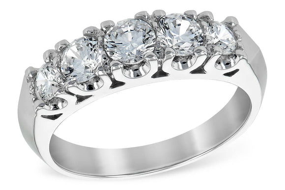 14KT Gold Ladies Wedding Ring - E148-06280_W