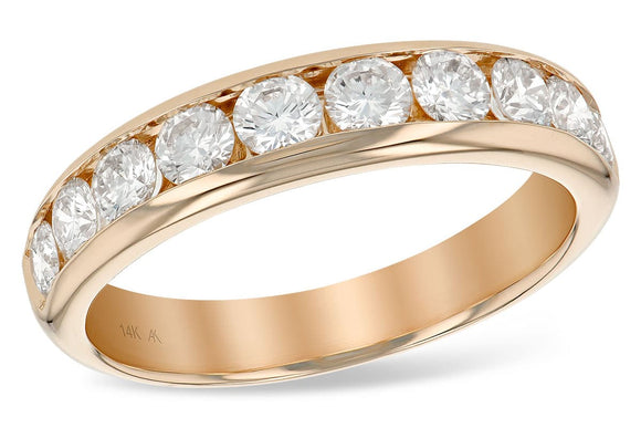 14KT Gold Ladies Wedding Ring - E148-06335_P