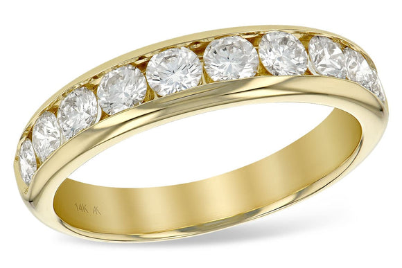 14KT Gold Ladies Wedding Ring - E148-06335_Y
