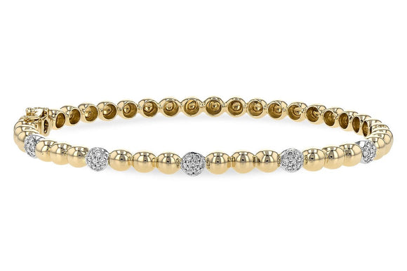 14KT Gold Bracelet - E245-29016_Y