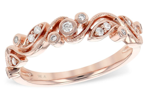 14KT Gold Ladies Wedding Ring - E245-34535_P