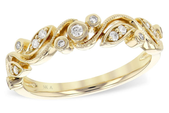 14KT Gold Ladies Wedding Ring - E245-34535_Y