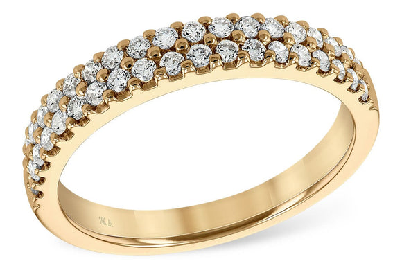14KT Gold Ladies Wedding Ring - F239-86353_P