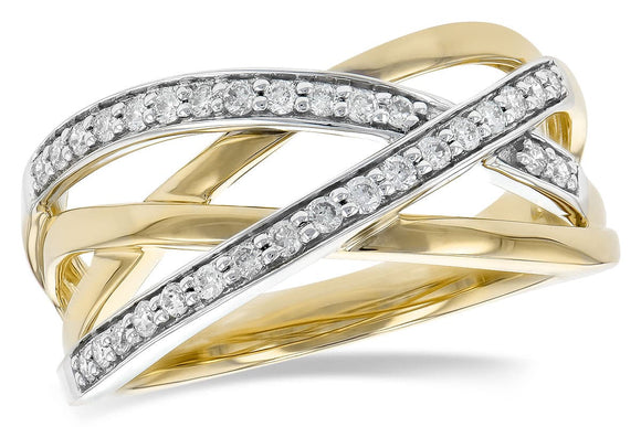 14KT Gold Ladies Wedding Ring - F245-34516_Y