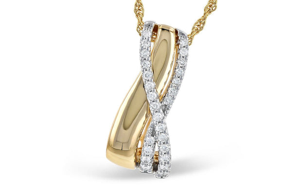 14KT Gold Necklace - F328-02698_Y