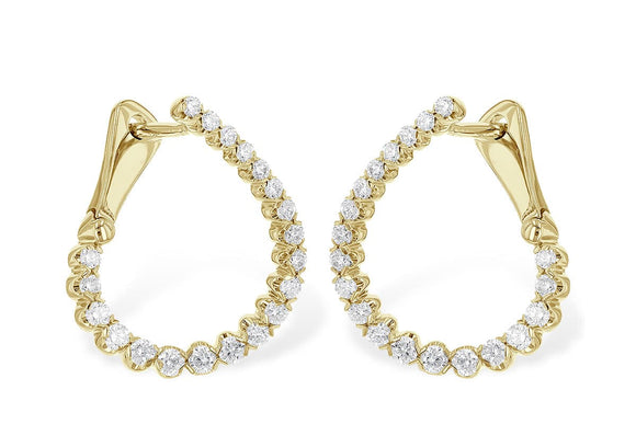 14KT Gold Earrings - F328-05453_Y