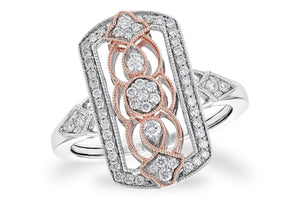 14KT Gold Ladies Diamond Ring - F328-06353_PW
