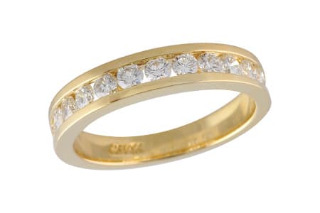 14KT Gold Ladies Wedding Ring - G148-07207_Y