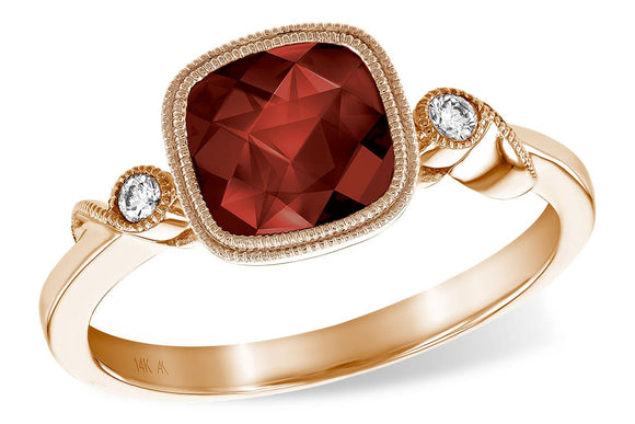 14KT Gold Ladies Diamond Ring - G238-99062_P