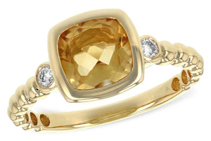 14KT Gold Ladies Diamond Ring - G244-39053_Y