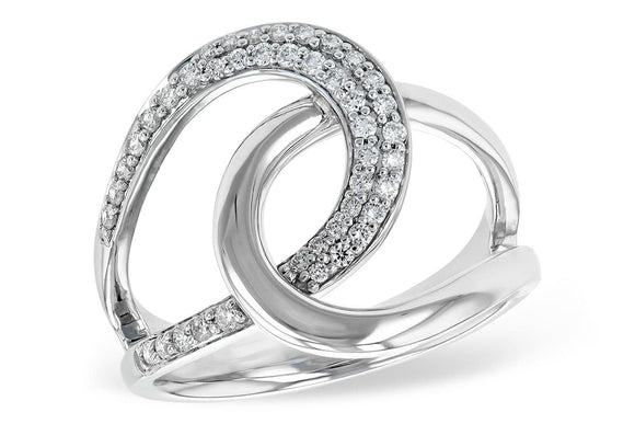 14KT Gold Ladies Diamond Ring - G244-44516_W