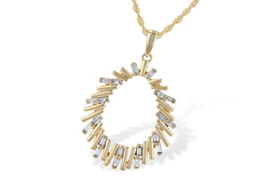 14KT Gold Necklace - G245-32653_Y