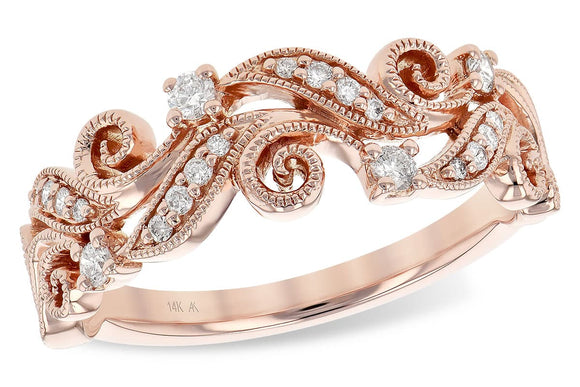 14KT Gold Ladies Wedding Ring - G245-34534_P
