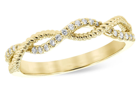 14KT Gold Ladies Wedding Ring - G328-00907_Y