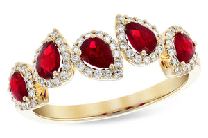 14KT Gold Ladies Diamond Ring - G328-02698_Y