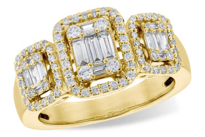 14KT Gold Ladies Diamond Ring - G328-06289_Y