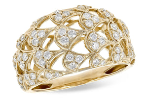 14KT Gold Ladies Diamond Ring - H328-02689_Y