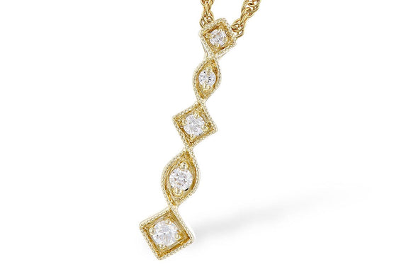 14KT Gold Necklace - H328-08134_Y