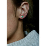 Fana Emerald and Diamond Stud Earrings ER1479E/WG