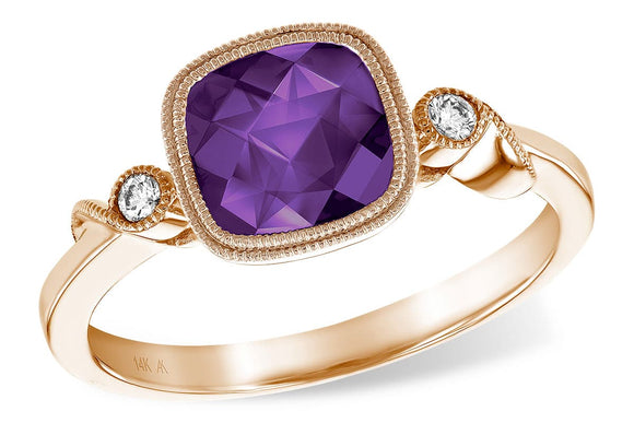 14KT Gold Ladies Diamond Ring - K238-99080_P