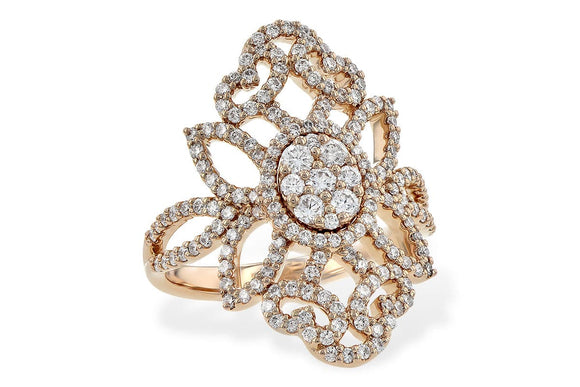 14KT Gold Ladies Diamond Ring - K244-44525_P