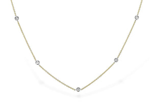 14KT Gold Necklace - K328-06325_YW