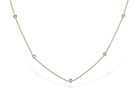 14KT Gold Necklace - K328-06325_YW