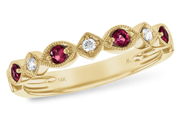 14KT Gold Ladies Wedding Ring - L148-02680_Y