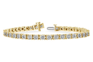 14KT Gold Bracelet - L243-52643_Y