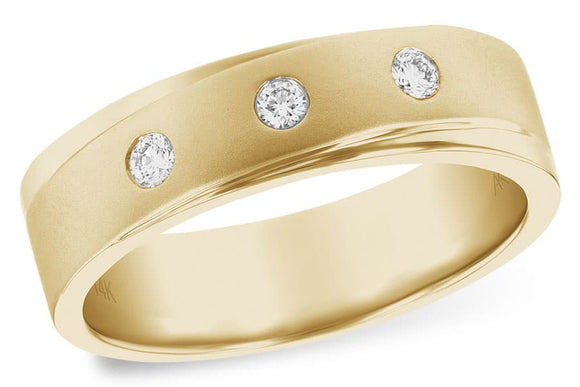 14KT Gold Mens Wedding Ring - L243-52661_Y