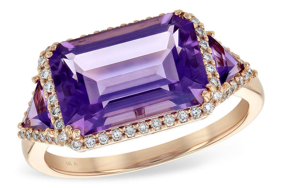 14KT Gold Ladies Diamond Ring - L245-29043_P