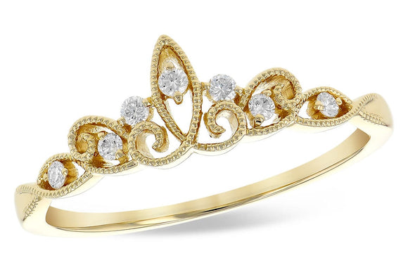 14KT Gold Ladies Wedding Ring - L328-03598_Y