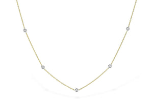 14KT Gold Necklace - L328-03616_YW